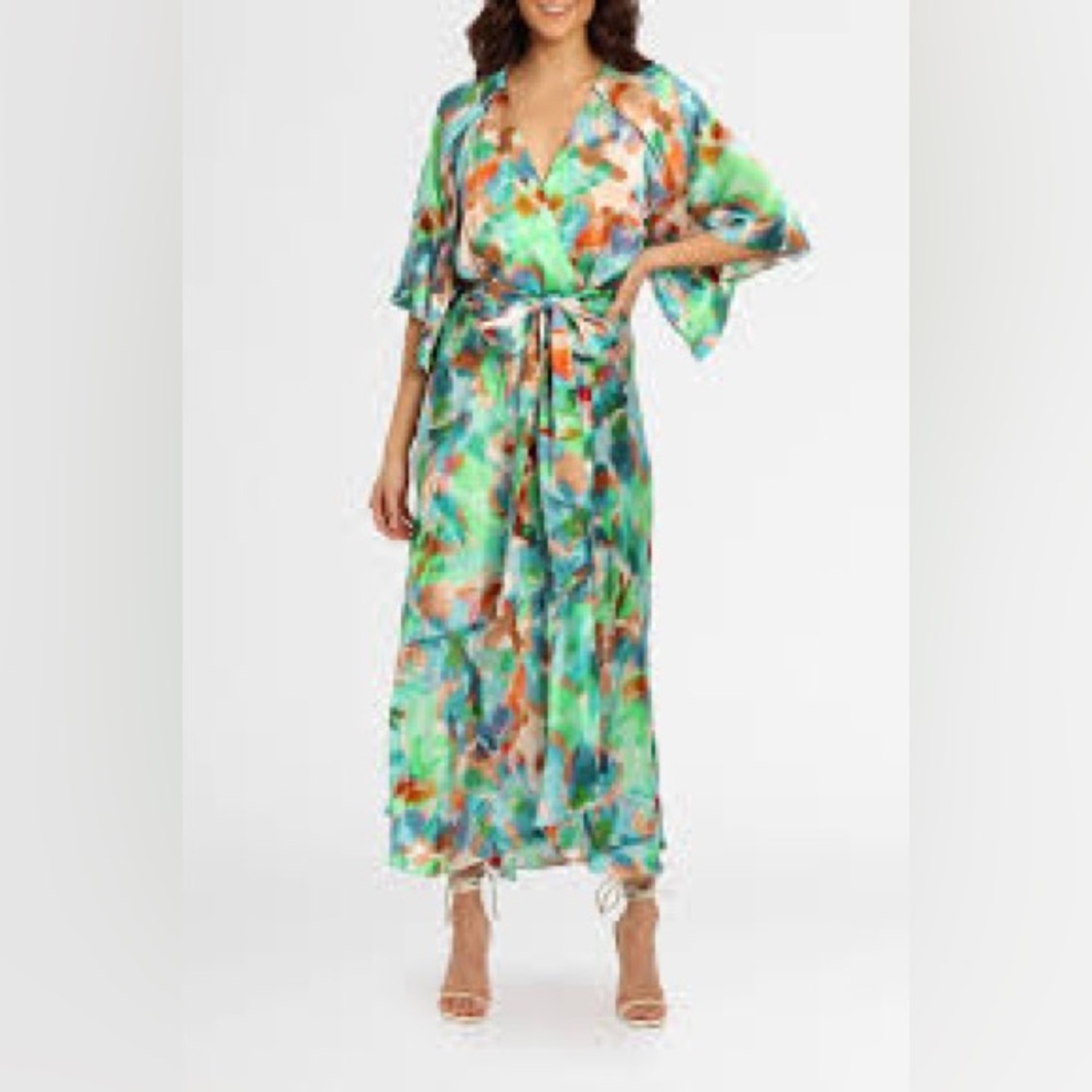 NWT Ginger & Smart Beautiful Truth Wrap Dress